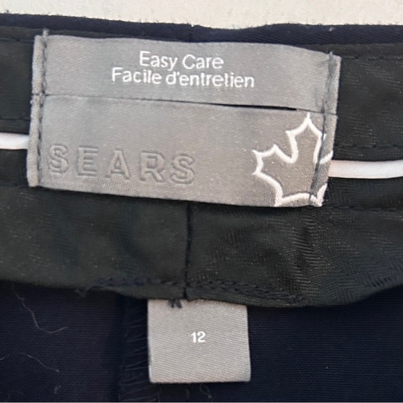 Sears Blue Easy Care Dress Pants Women’s Size 12 career Office Business Casual - Picture 4 of 8
